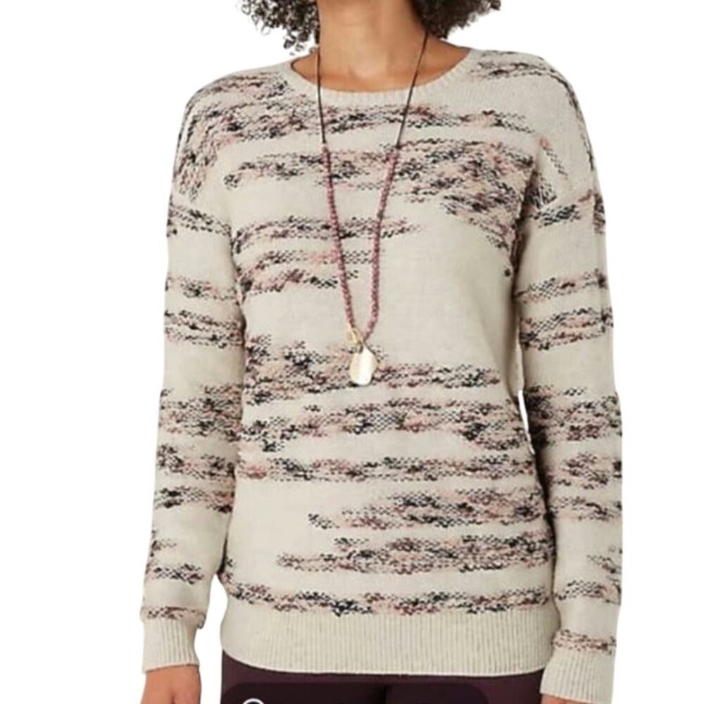 NWT J. Jill purejill Multicolored Intarsia Sweater